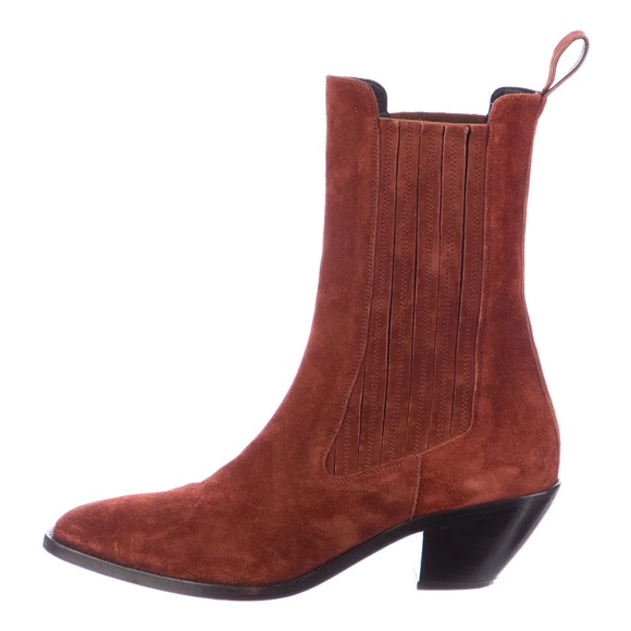 cult gaia Shoes - ISO Cult Gaia Suede Western Boot